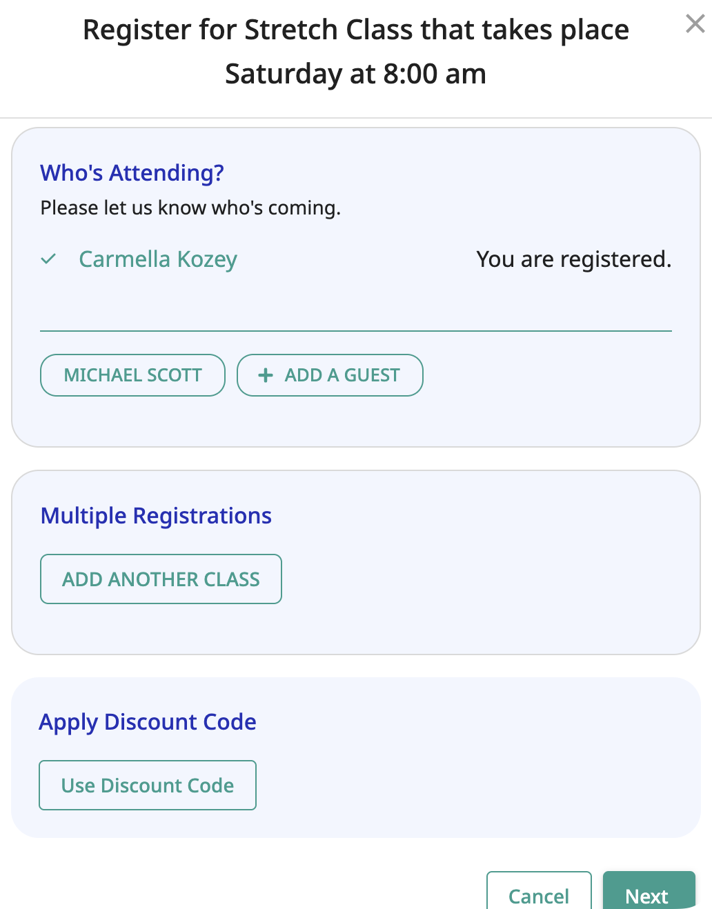 Who's attending - account owner registered.png