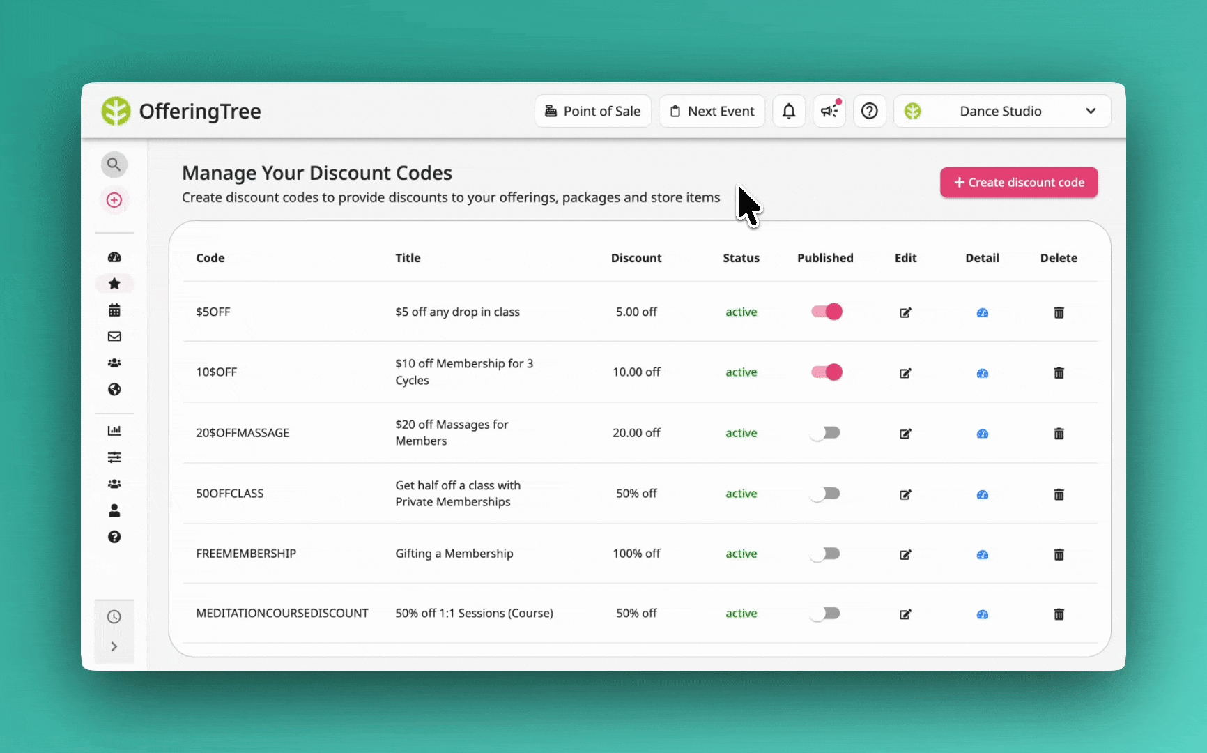Unpublish and Delete Discount Codes.gif