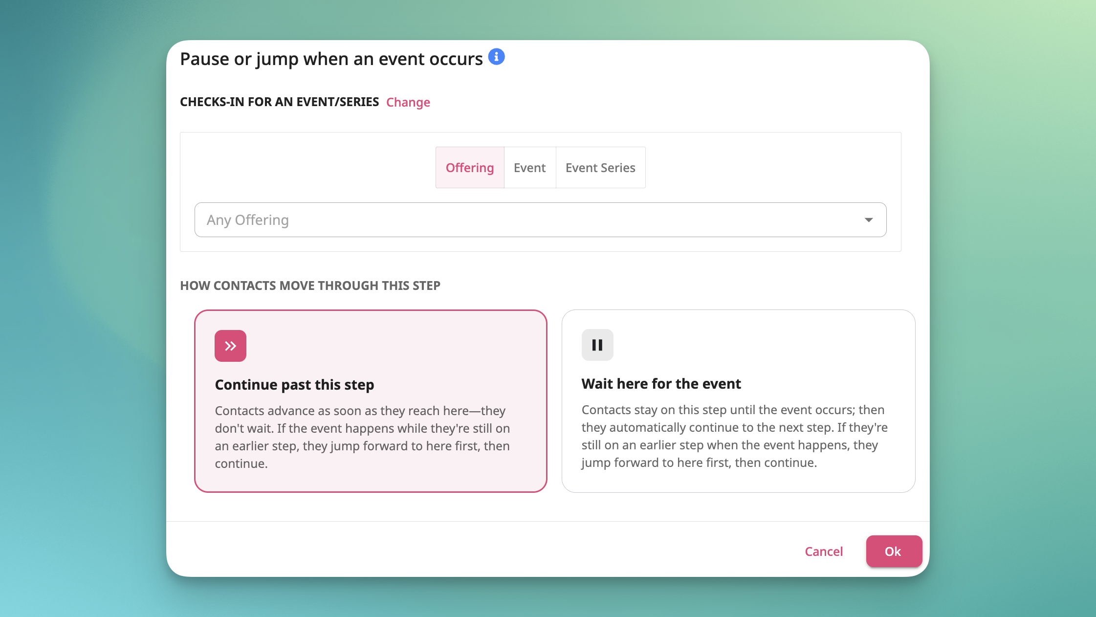 Checks in Event Automation