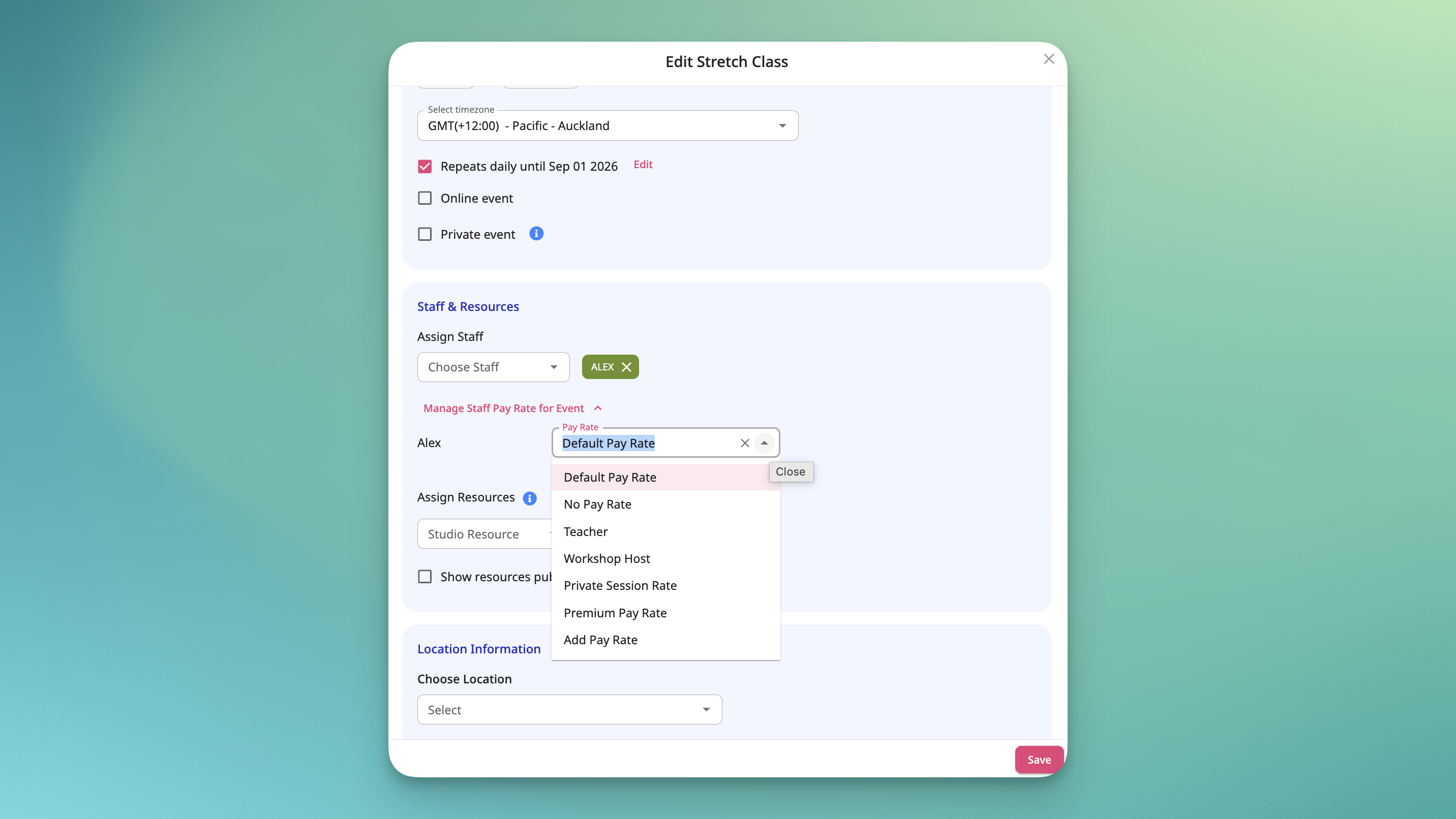 From Schedule or Appointment page.png