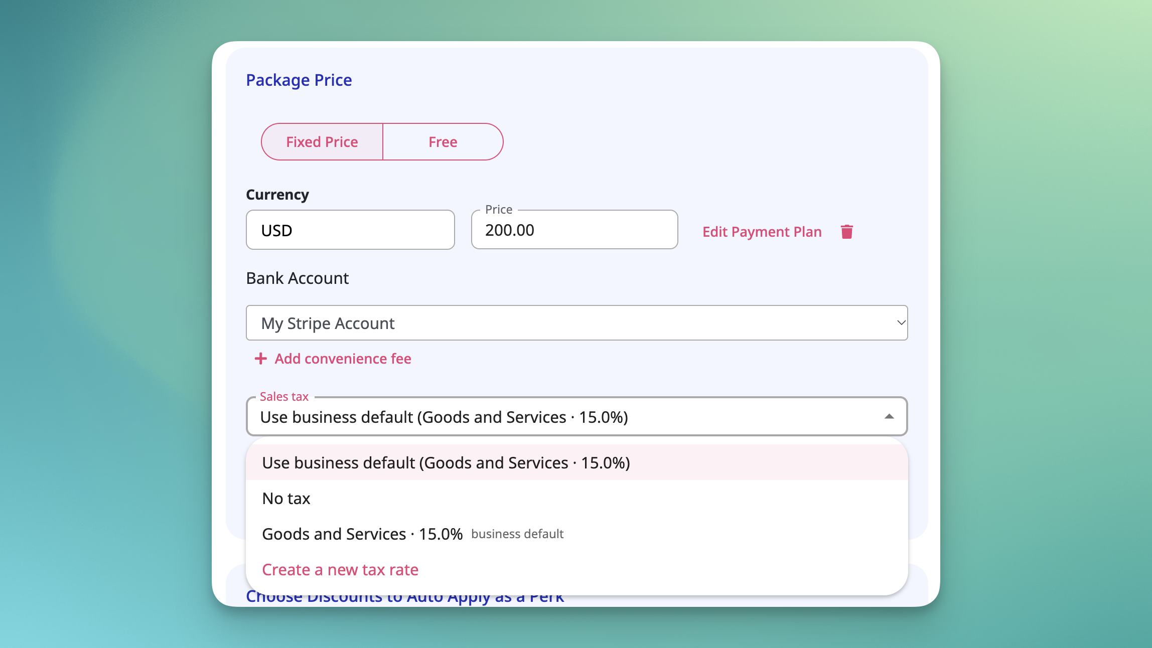 Single Item Tax Setting.png